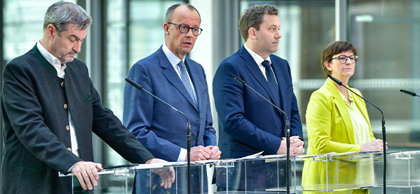 CDU, CSU und SPD Migration